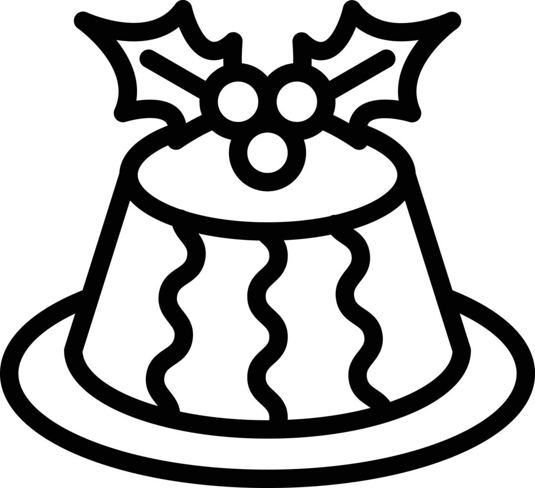 Vector Design Pudding Icon Style