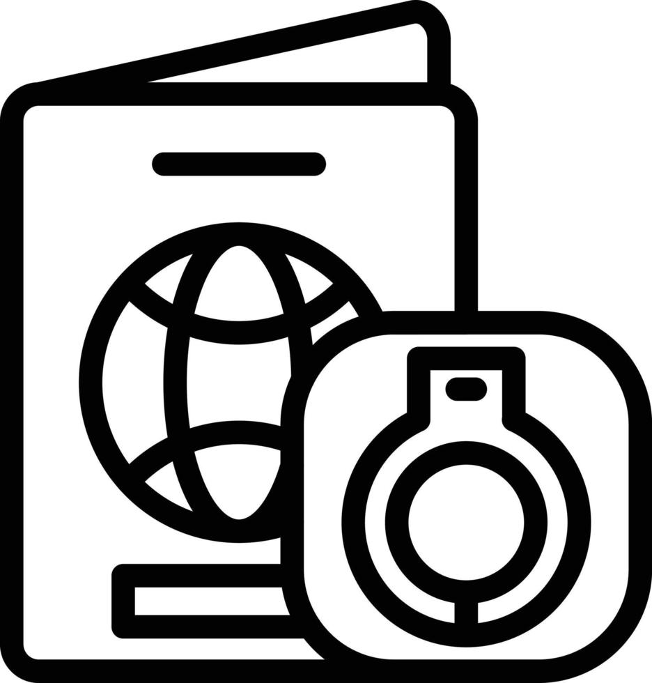 Vector Design Deported Icon Style