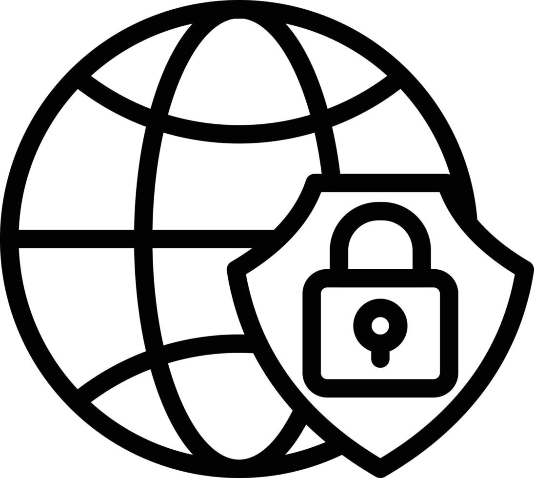 Vector Design Global Security Icon Style