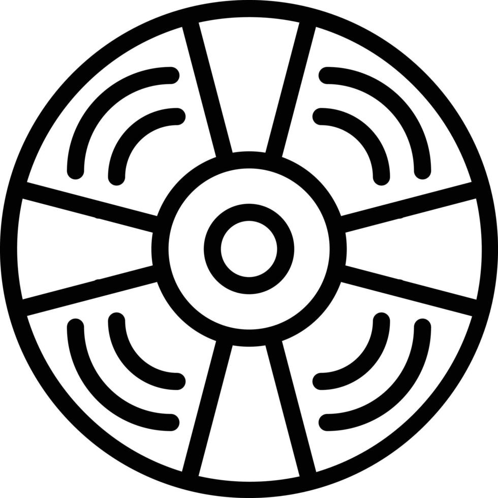 Vector Design Compact Disk Icon Style