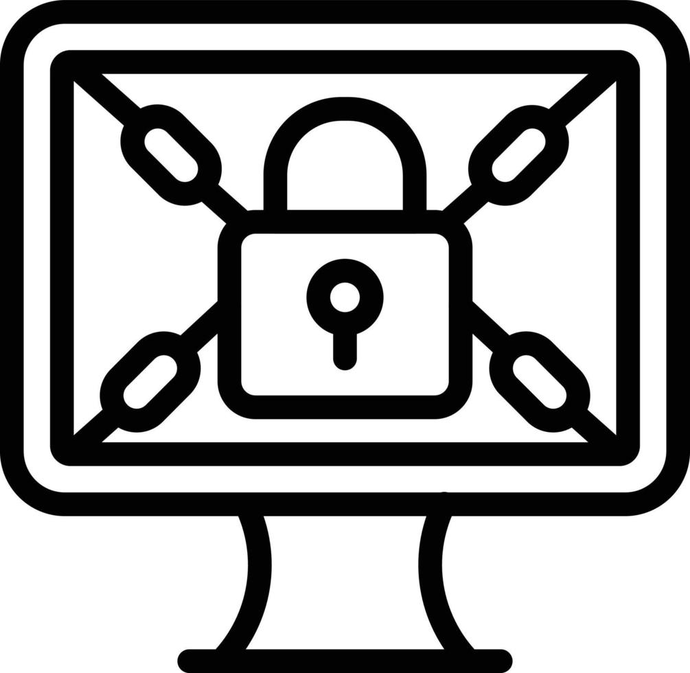 Vector Design Ransomware Icon Style