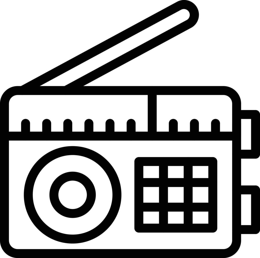 Vector Design Radio Icon Style