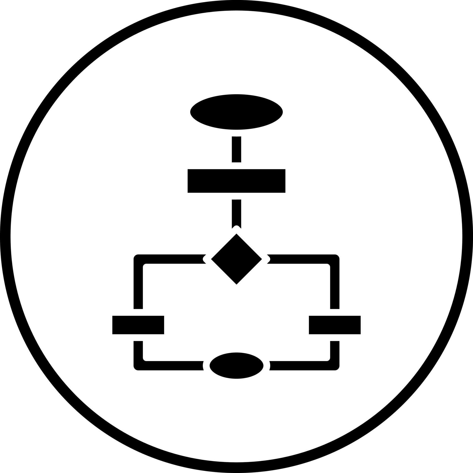 Flowchart Vector Icon Style 22271943 Vector Art at Vecteezy