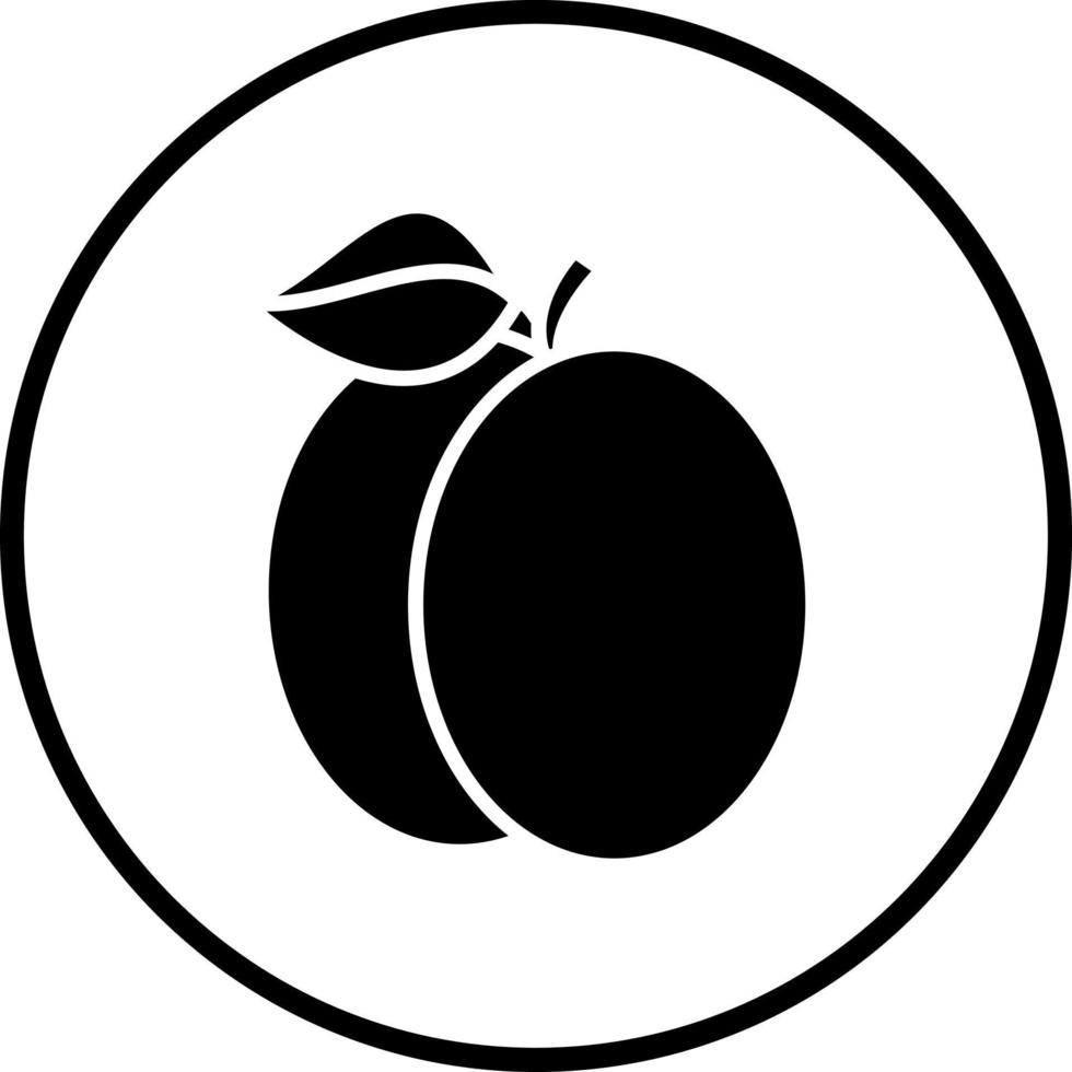 Plum Vector Icon Style