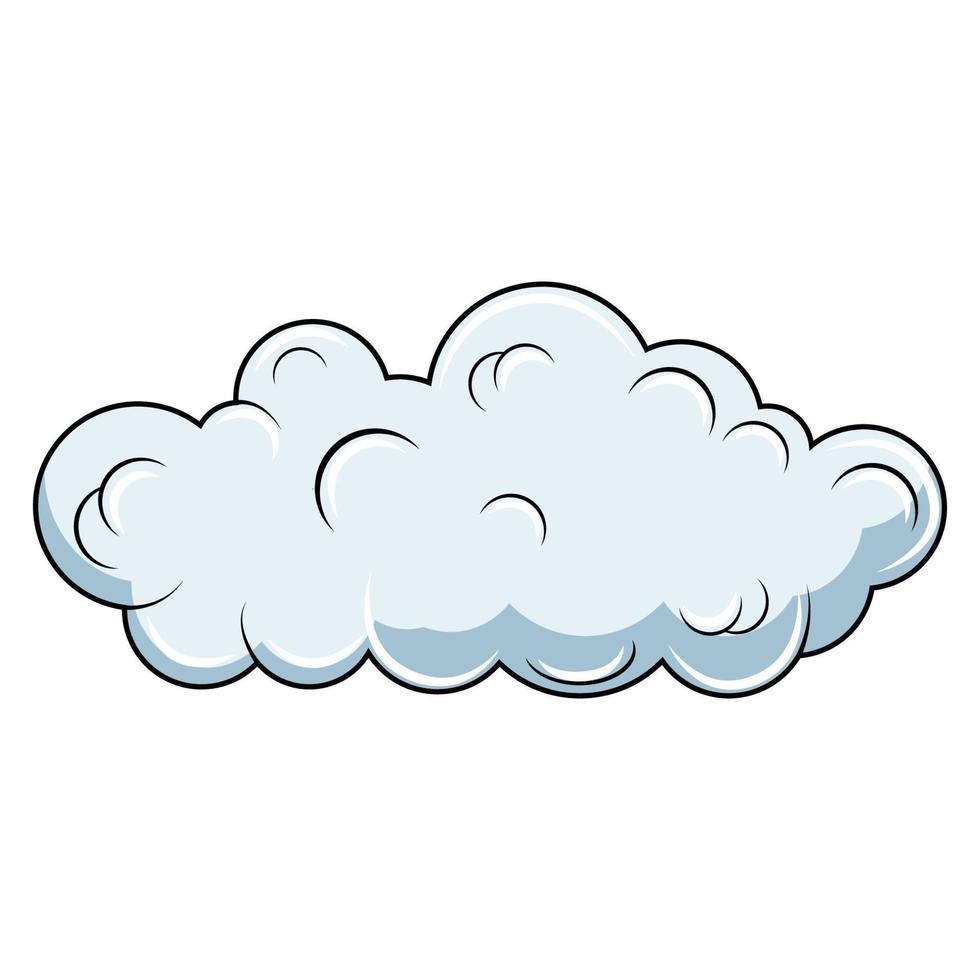 cute cloud cartoon illustration graphic vector