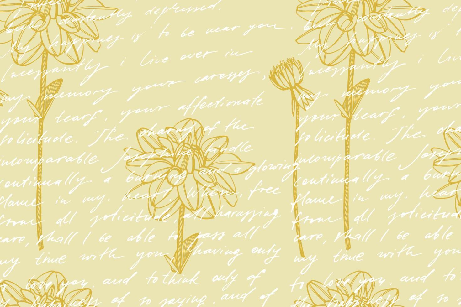 Hand-drawn ink dahlias. Floral elements. Graphic flowers illustrations. Botanical plant illustration. Vintage medicinal herbs sketch set of ink hand drawn medical herbs and plants sketch. vector