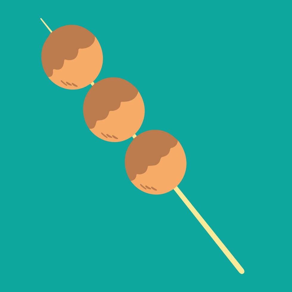 takoyaki ,bien para gráfico diseño recurso. vector