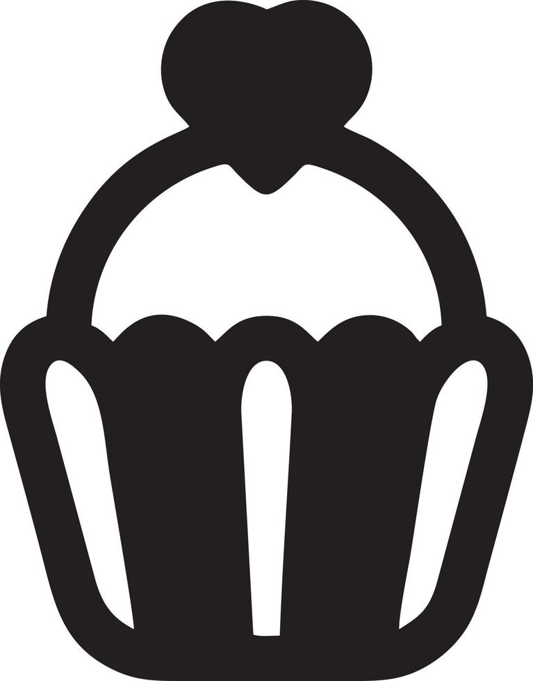 Cake icon symbol vector image. Illustration of the bakery birthday isolated design image. EPS 10