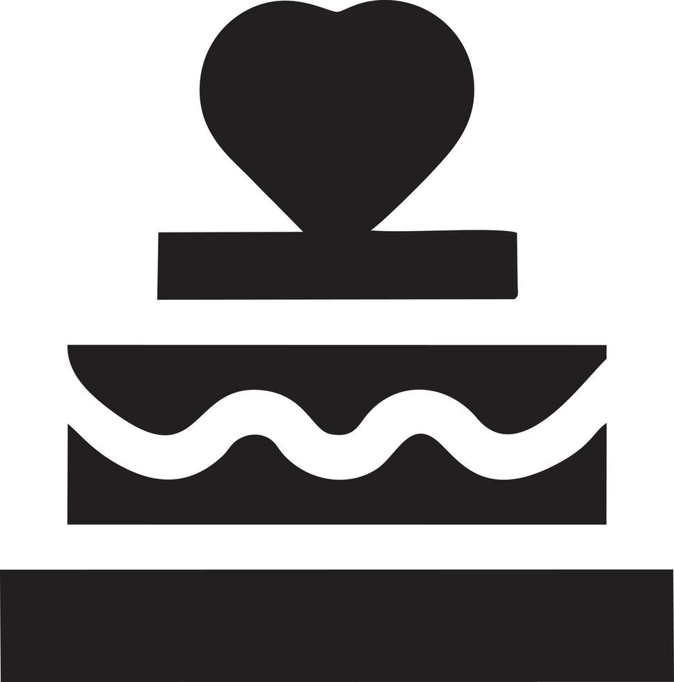 Cake icon symbol vector image. Illustration of the bakery birthday isolated design image. EPS 10