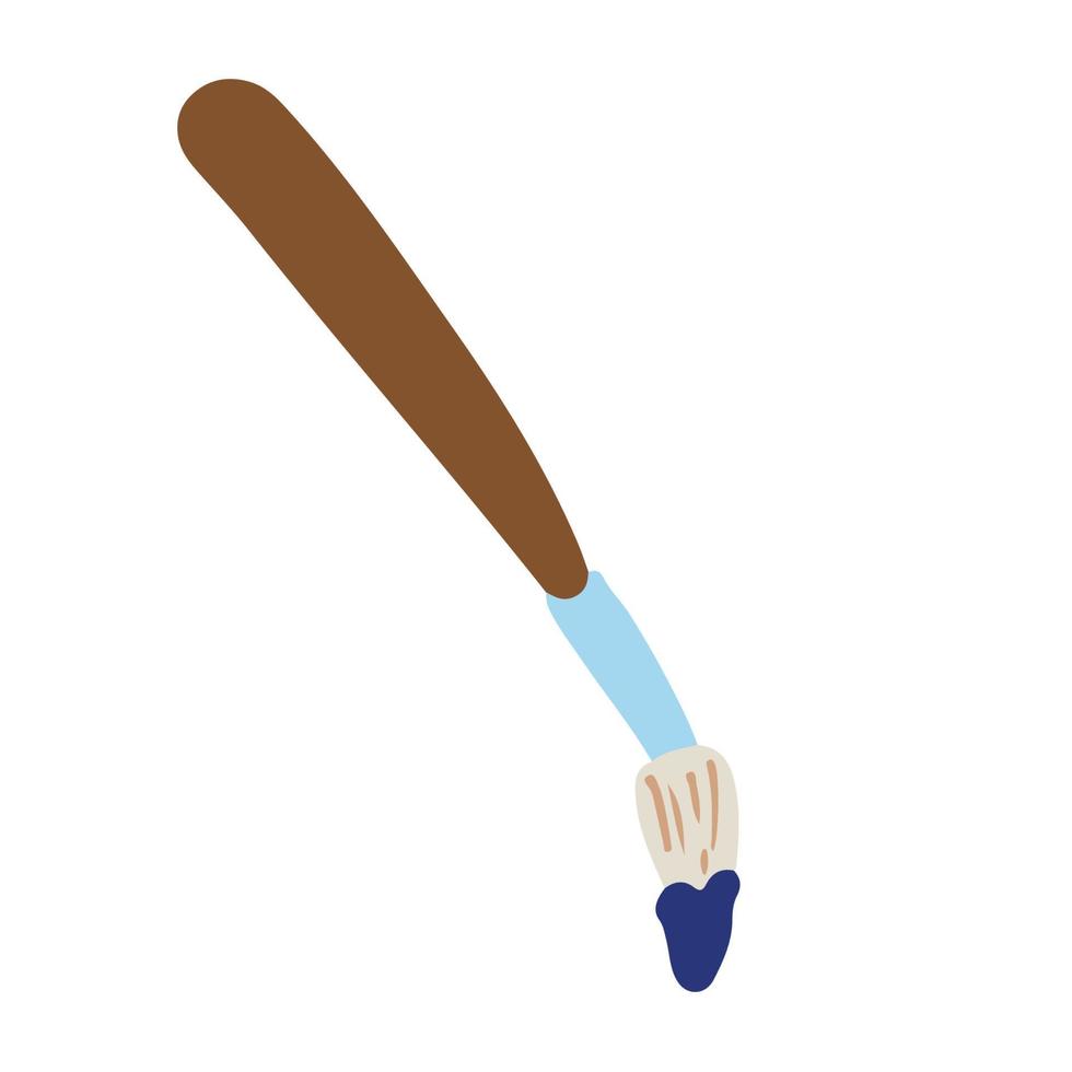 paint brush ,good for graphic design resource for world art day events vector