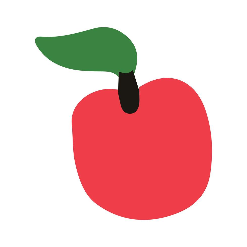 manzana Fruta ,bien para gráfico diseño recurso vector