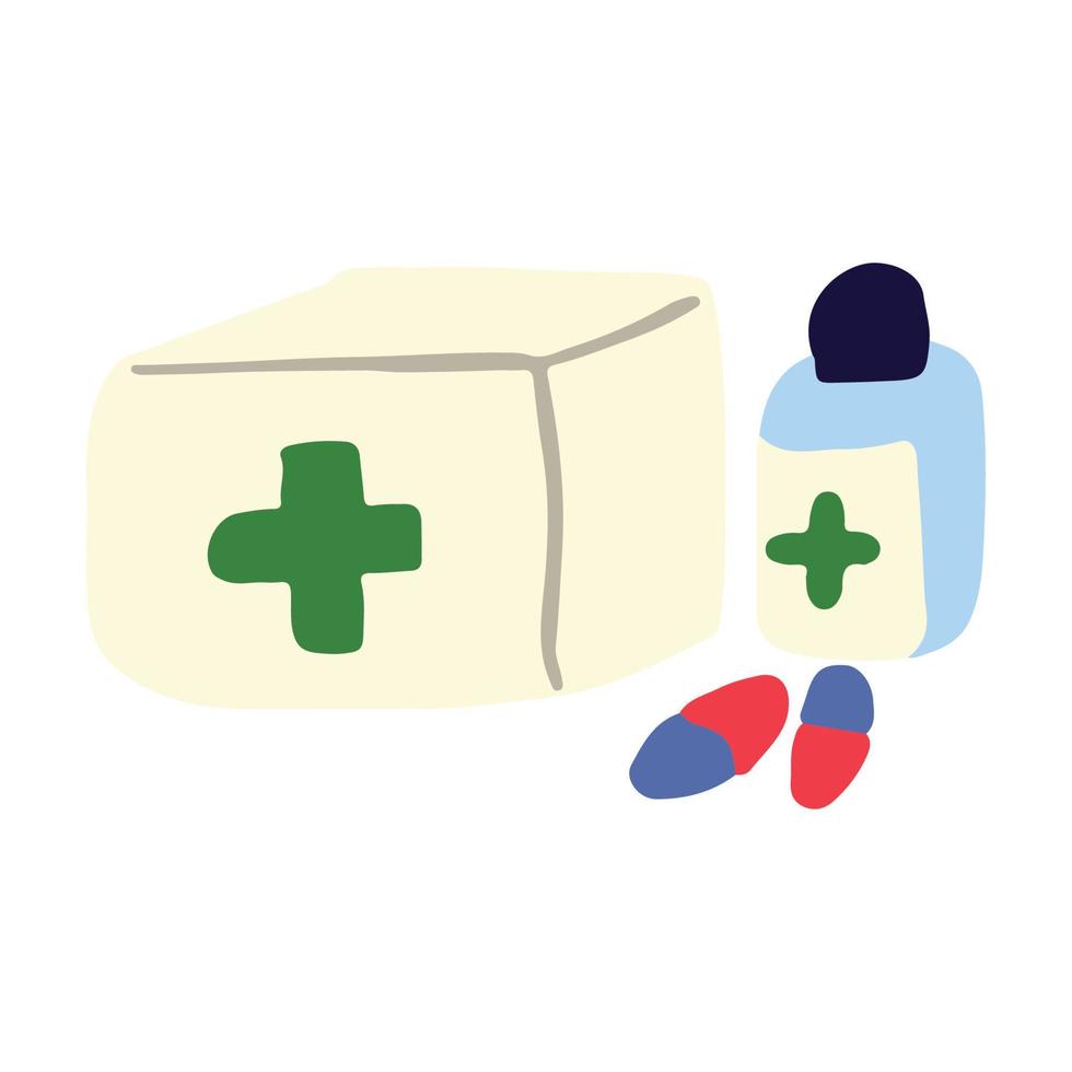 Health medicine packs ,good for graphic design resource vector