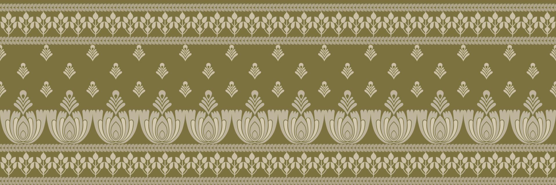 Ethnic pattern. Bandana Print. Silk neck scarf or kerchief. Design for Saree, Patola, Sari, Dupatta, textile. Tile patterns. Aztec style. Floral vintage. Bohemian Indian motif style. Clothing. Vector. vector