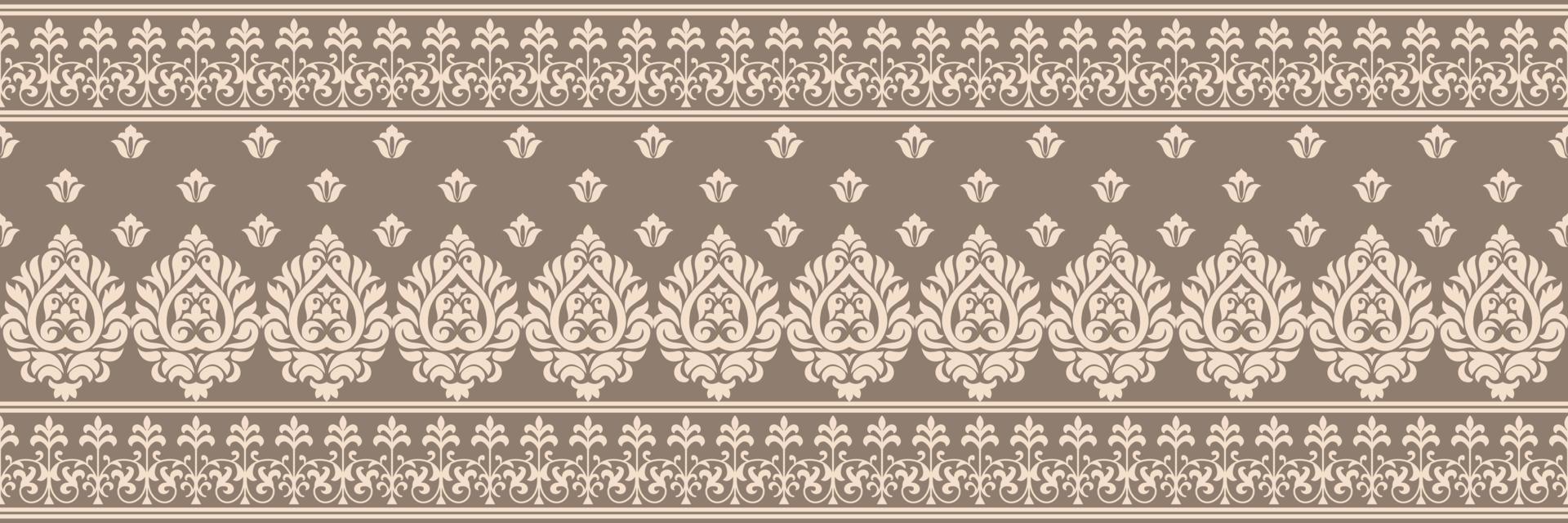 étnico modelo. pañuelo impresión. seda cuello bufanda o pañuelo. diseño para sari, patola, sari, dupatta, textil. loseta patrones. azteca estilo. floral antiguo. bohemio indio motivo estilo. ropa. vector. vector