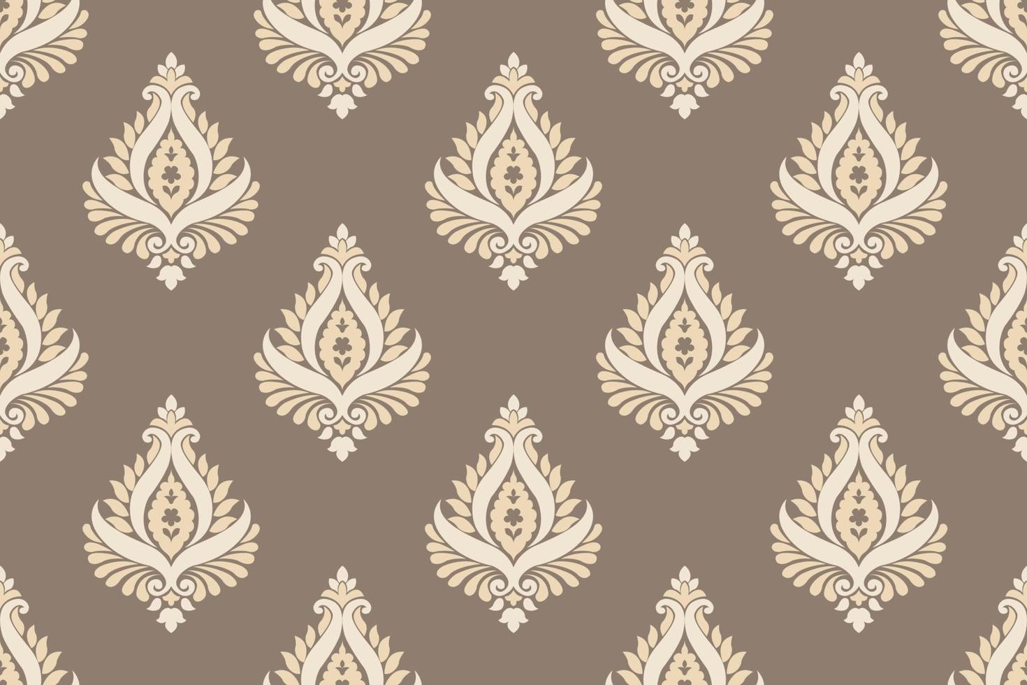 Ethnic pattern. Bandana Print. Silk neck scarf or kerchief. Design for Saree, Patola, Sari, Dupatta, textile. Tile patterns. Aztec style. Floral vintage. Bohemian Indian motif style. Clothing. Vector. vector