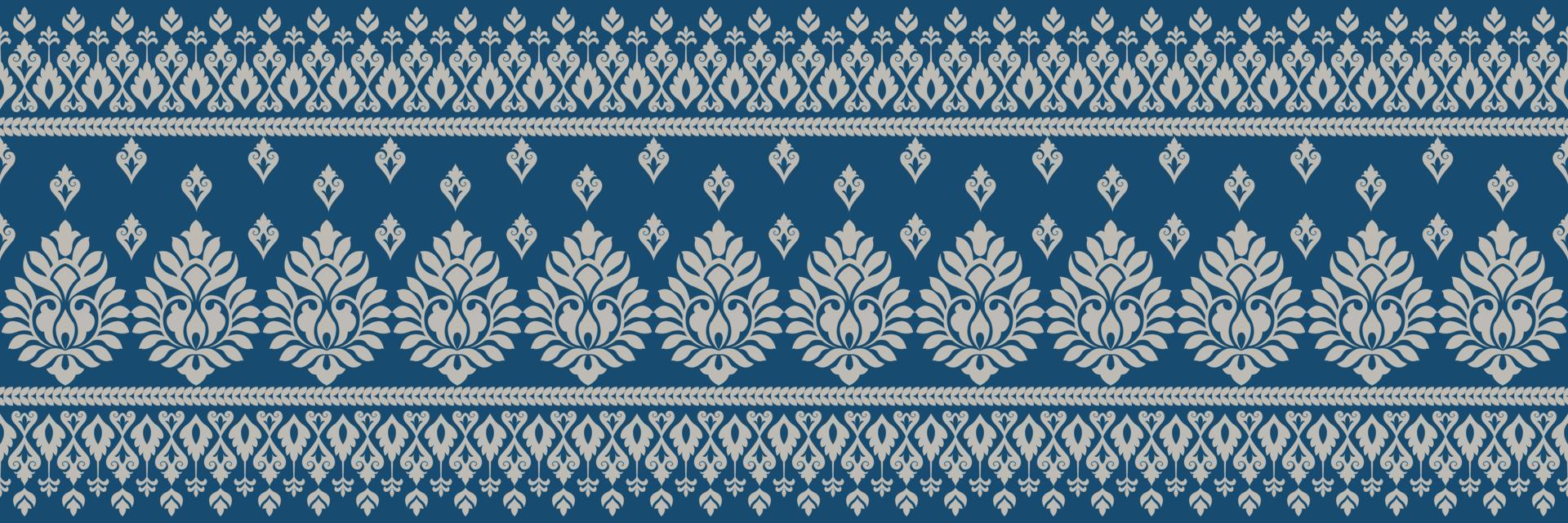 Ethnic pattern. Bandana Print. Silk neck scarf or kerchief. Design for Saree, Patola, Sari, Dupatta, textile. Tile patterns. Aztec style. Floral vintage. Bohemian Indian motif style. Clothing. Vector. vector