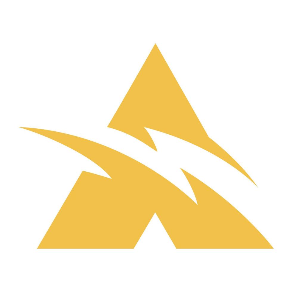 A Logo style and vector icon