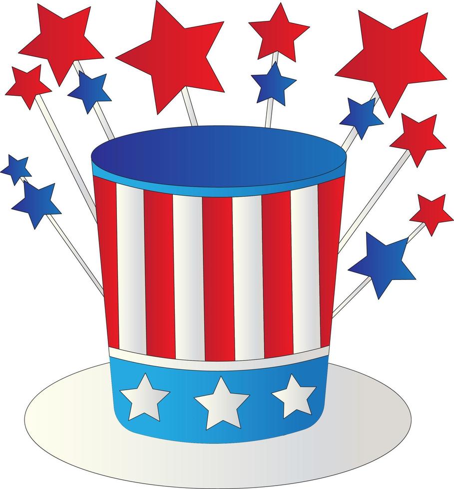 4th of july clipart vector