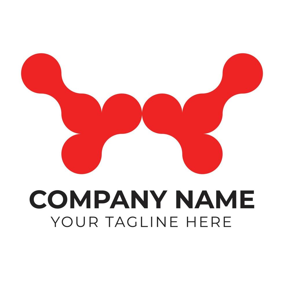Creative modern abstract business logo design Free Vector