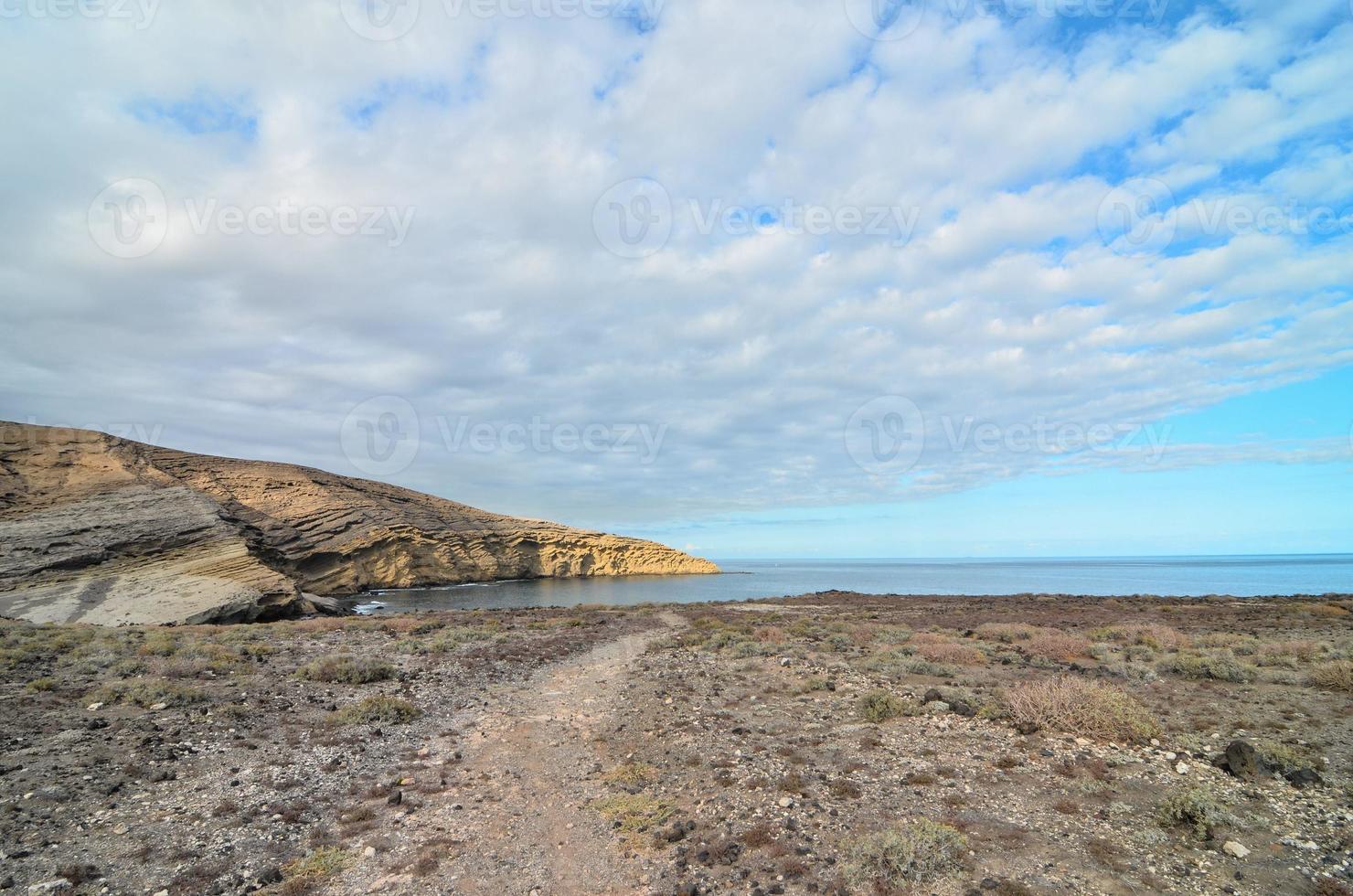 Scenic coastal view photo