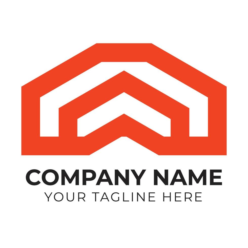 Modern abstract business logo design template for your company Free Vector