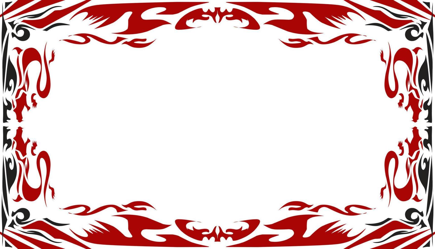 Abstract background illustration with a red theme vector