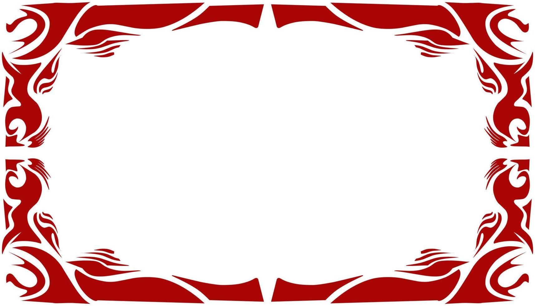 Abstract background illustration with a red theme vector