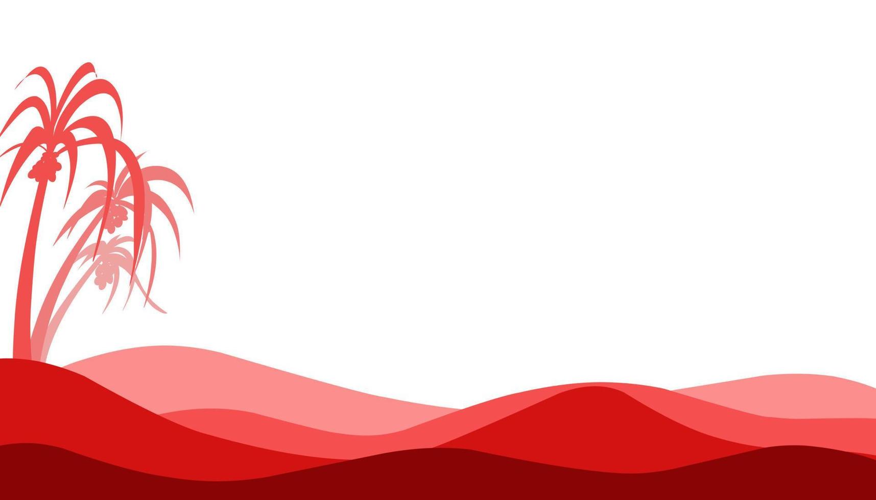 Abstract background illustration with a red theme vector