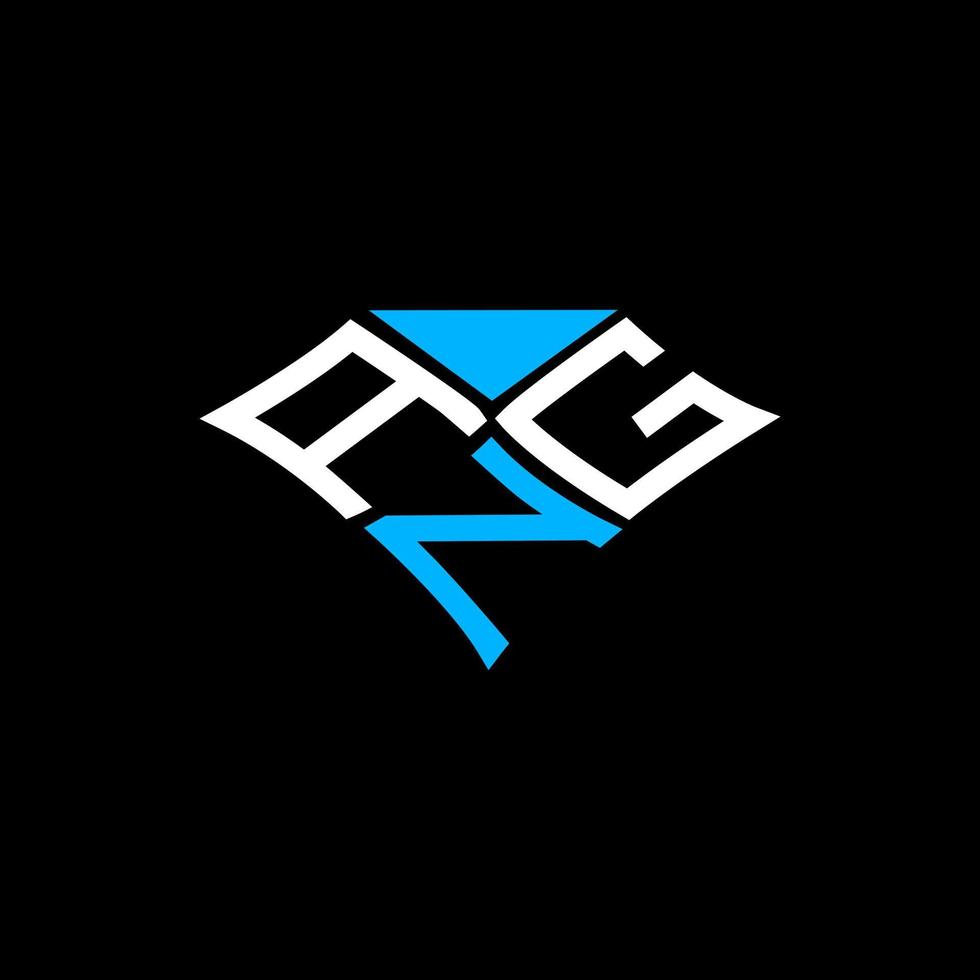 ANG letter logo creative design with vector graphic, ANG simple and modern logo.