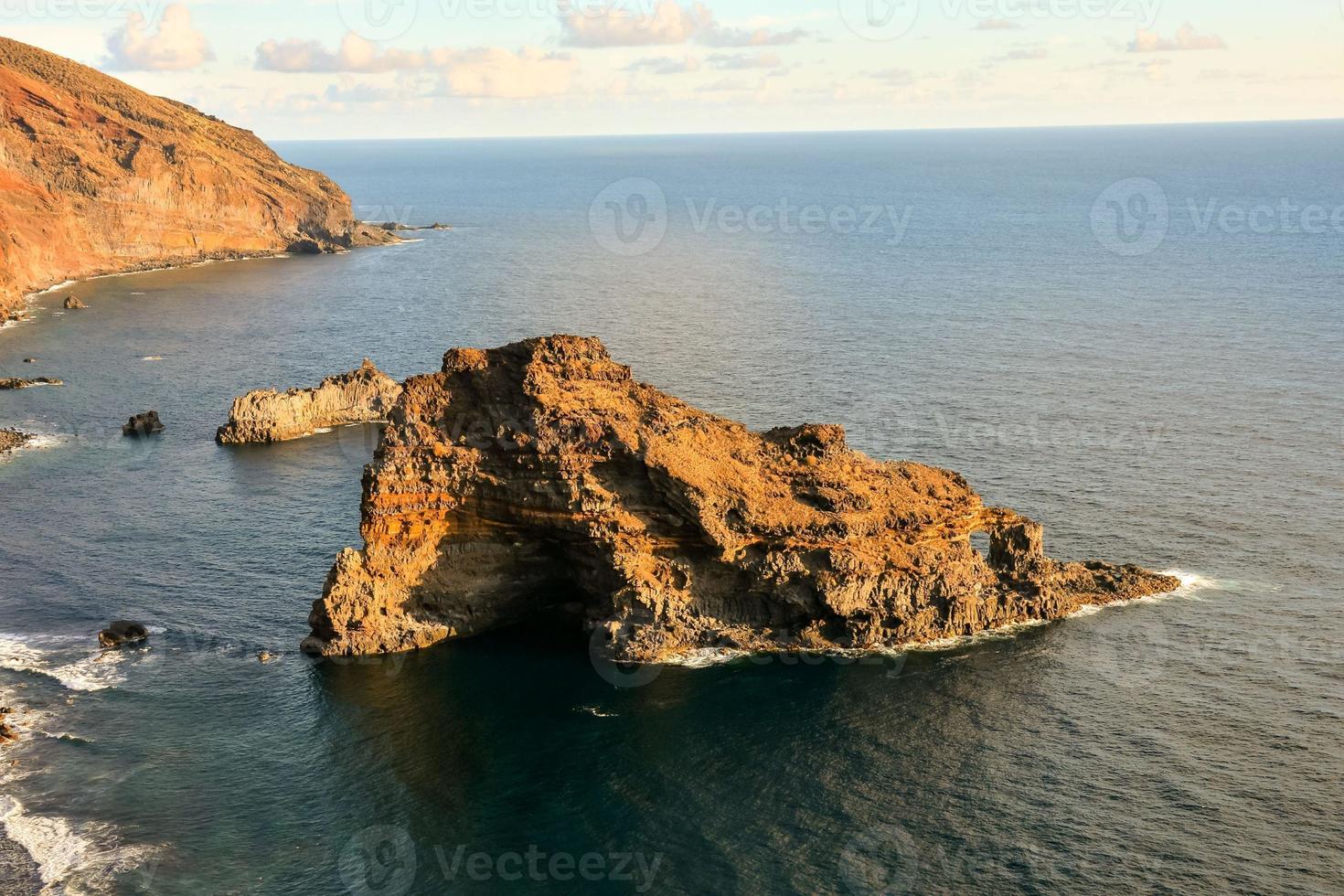 Scenic coastal view photo