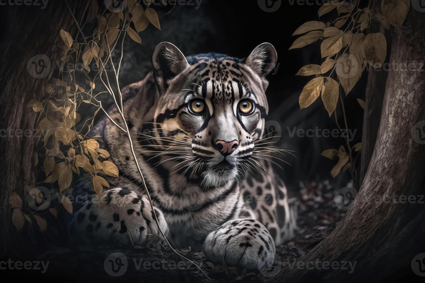 Clouded leopard. . photo