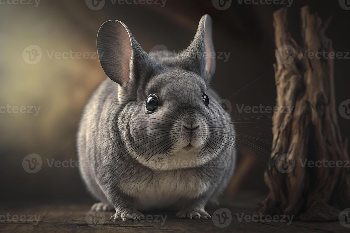 Chinchilla portrait. . photo