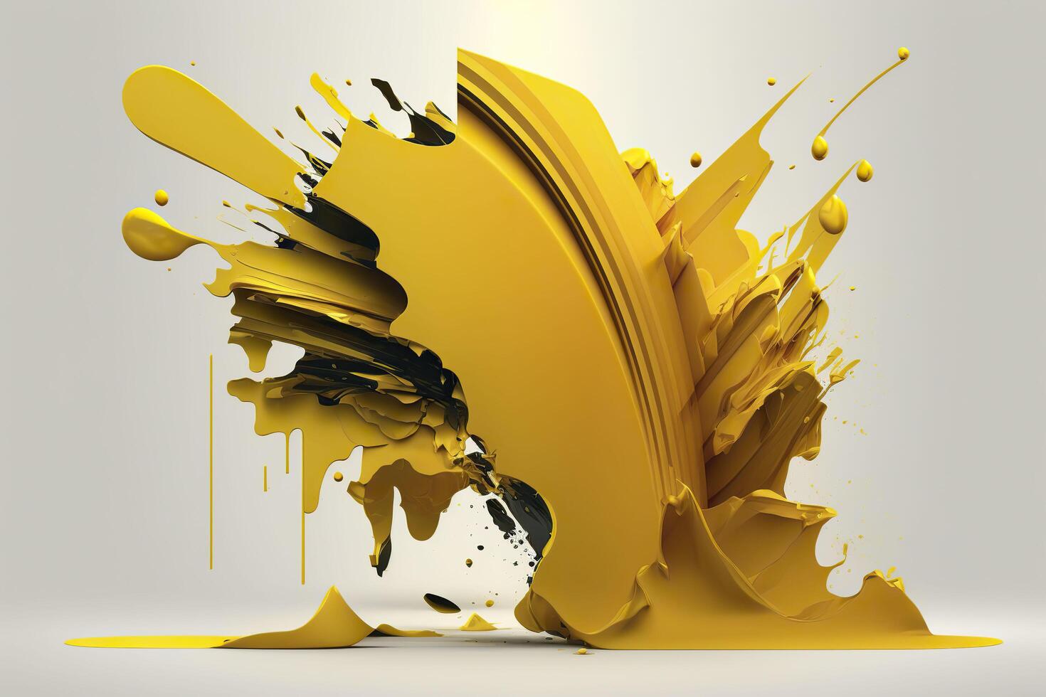 Colorful brush stroke. Bright abstract background. . photo