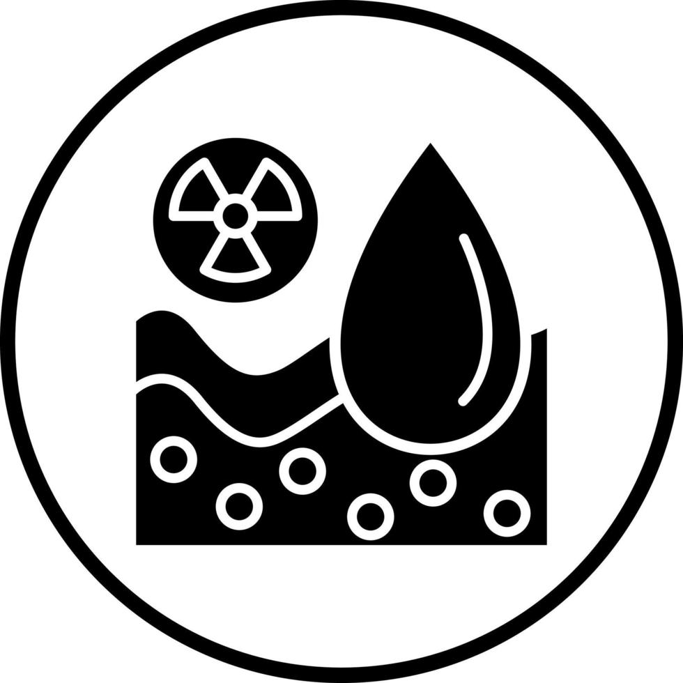 Radioactive Vector Icon Style