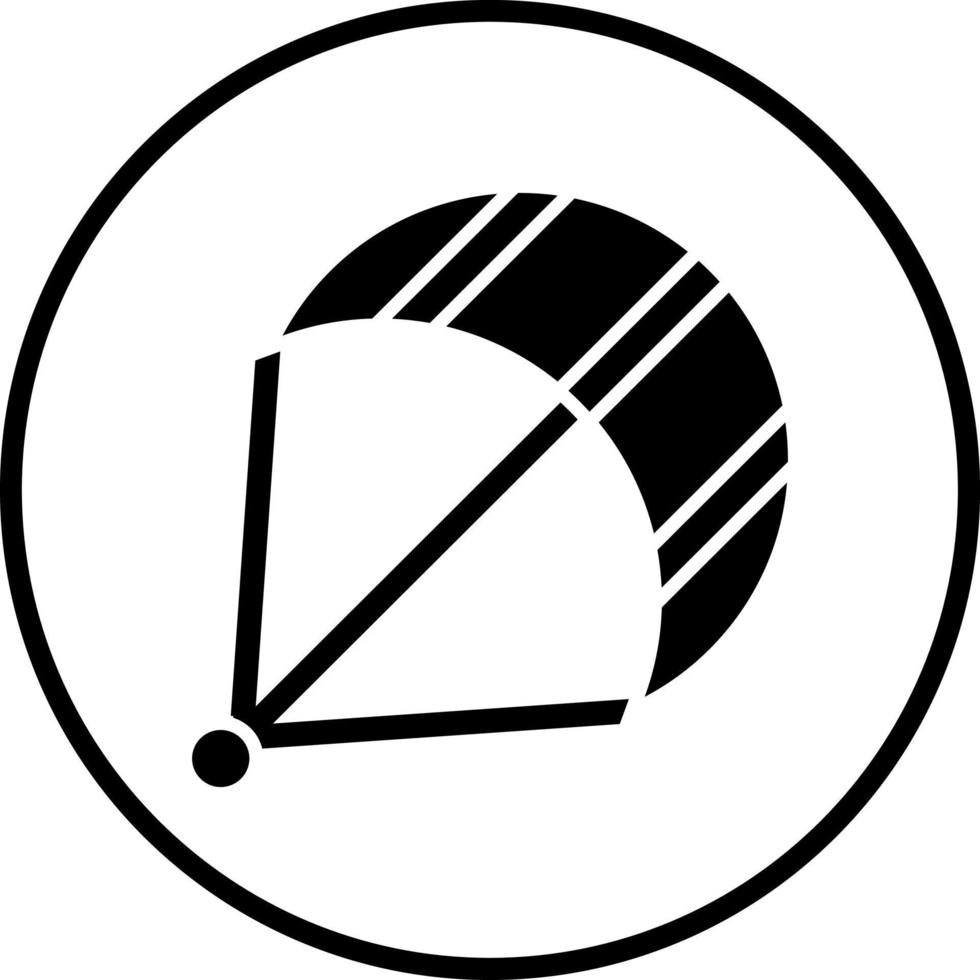 Kitesurf Vector Icon Style