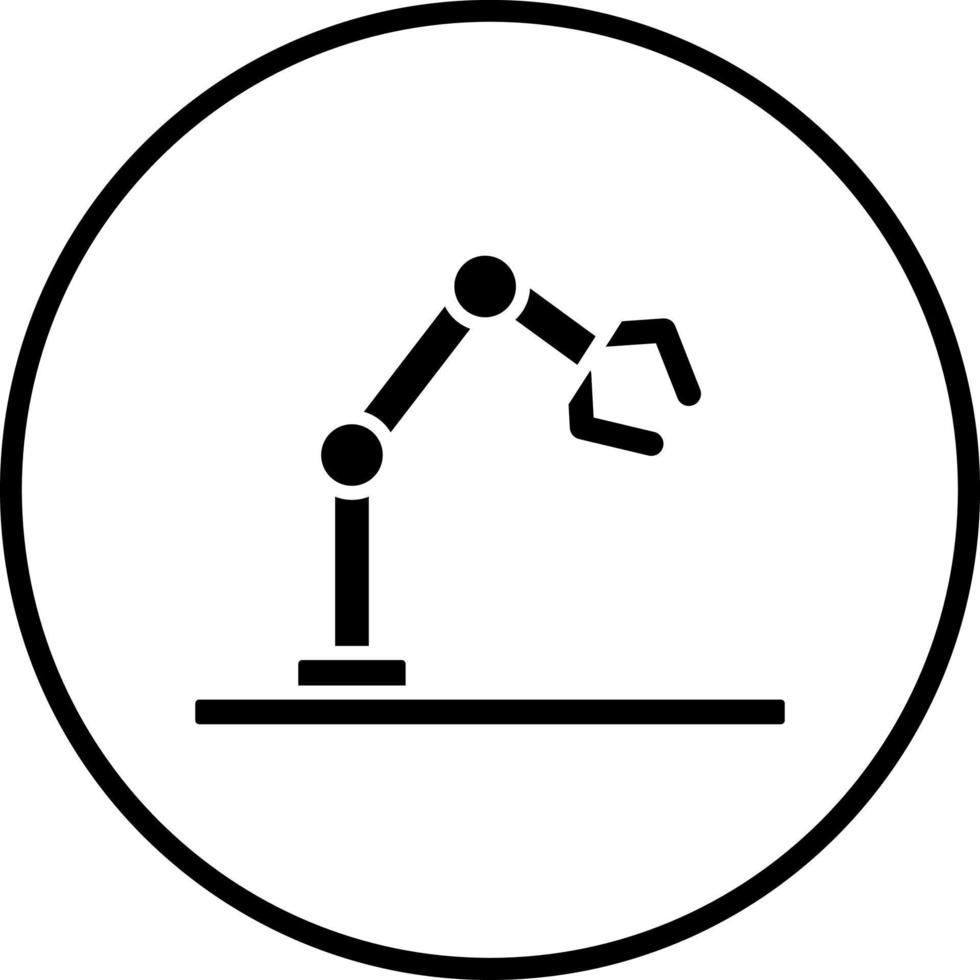 Autonomous Robotics Vector Icon Style