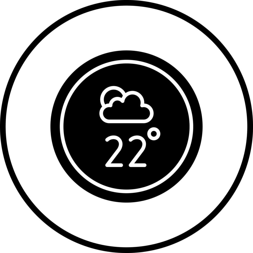 Thermostat Vector Icon Style