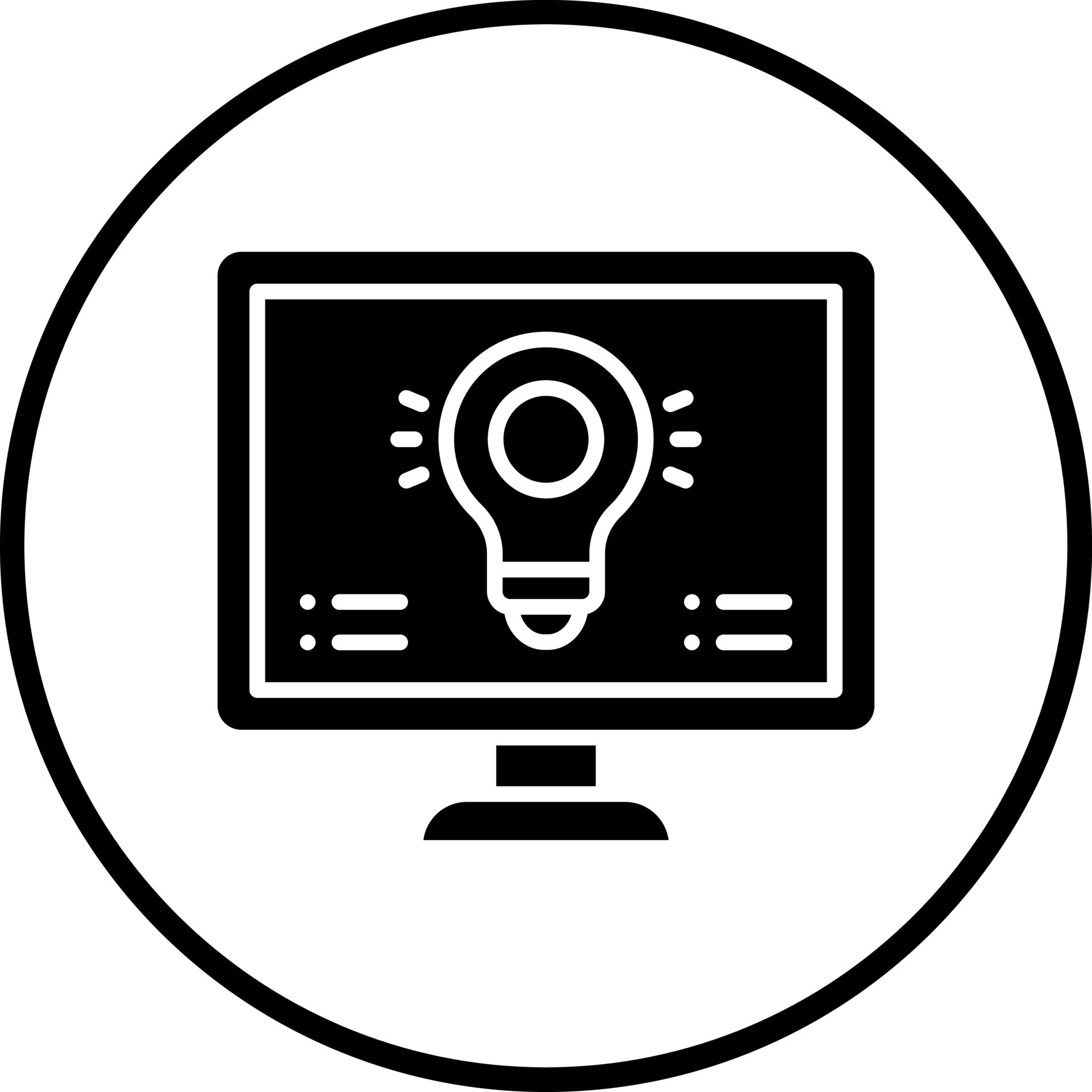 Computer Vision Vector Icon Style 22276768 Vector Art at Vecteezy