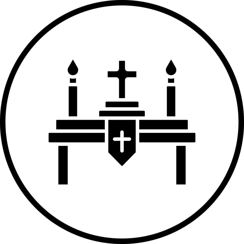Altar Vector Icon Style