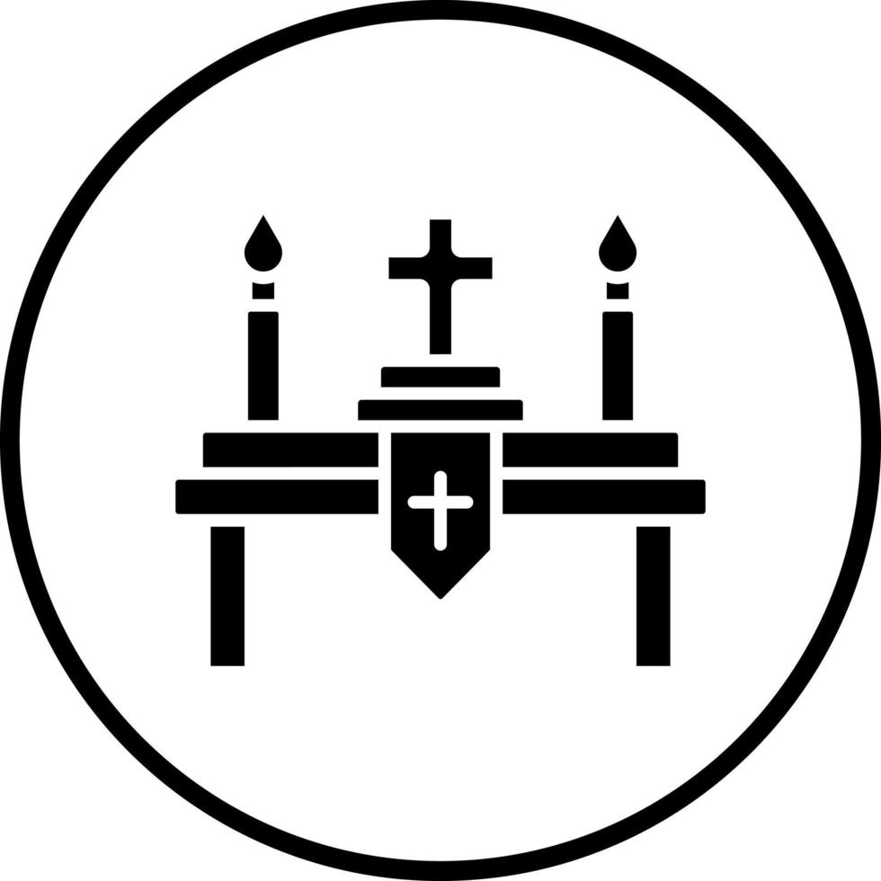 Altar Vector Icon Style