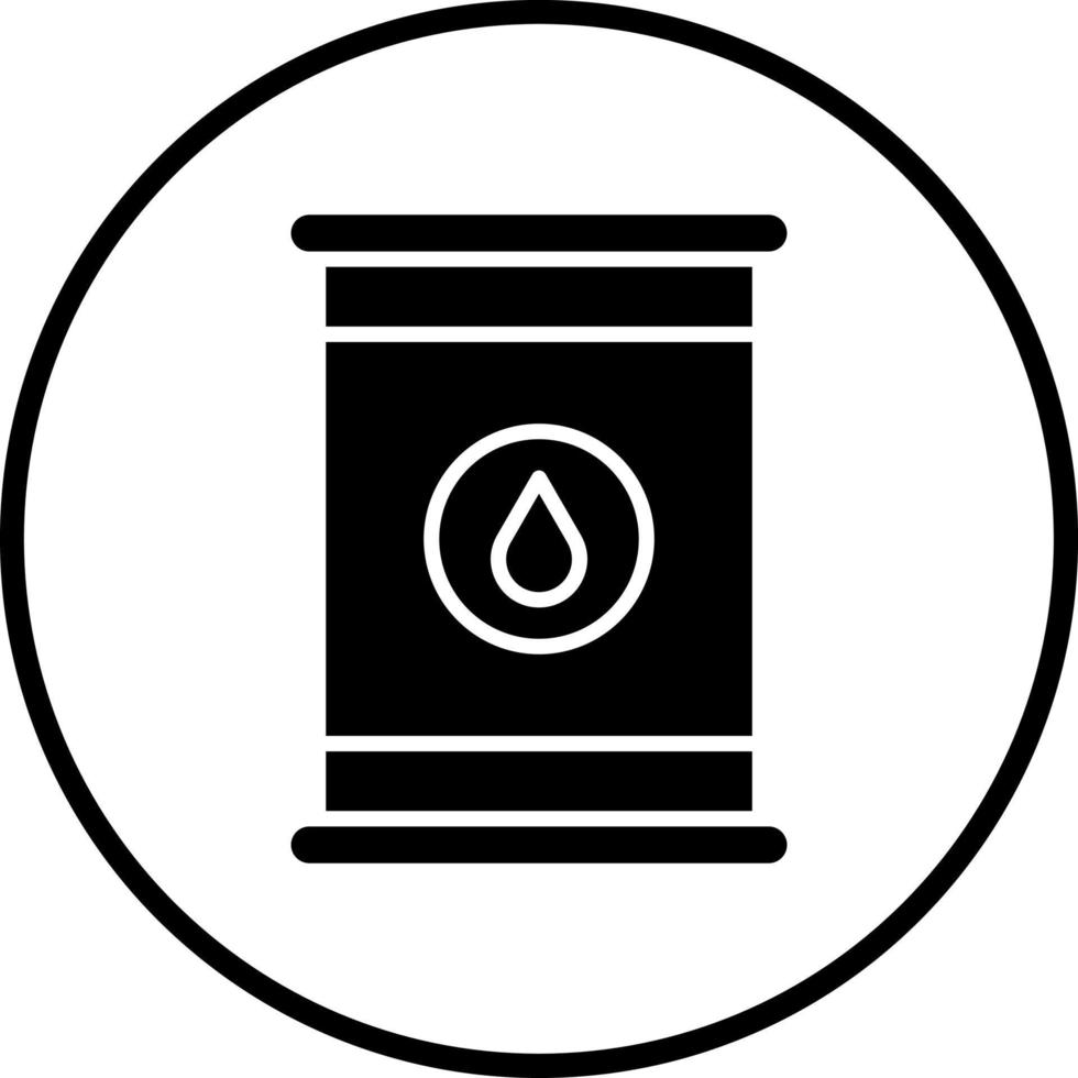 Oil Barrell Vector Icon Style