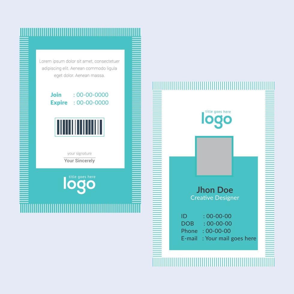 creativo plantillas negocio tarjeta. azul negocio tarjetas profesional y elegante resumen tarjeta plantillas Perfecto para tu empresa y trabajo título. vector diseño plantillas. limpiar negocio tarjetas