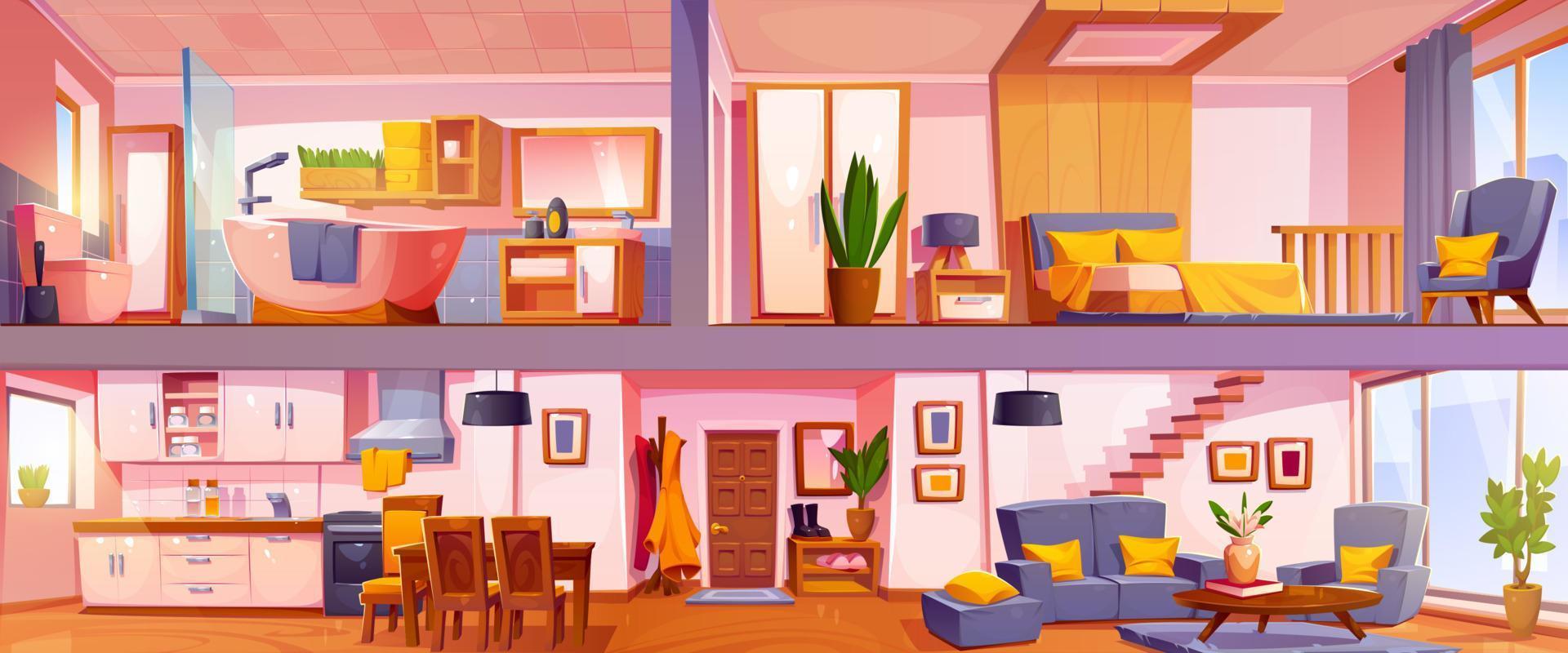 cross-section-plan-of-house-interior-design-22277119-vector-art-at-vecteezy