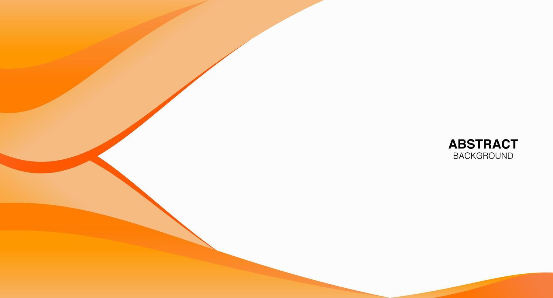 orange abstract background Free Vector