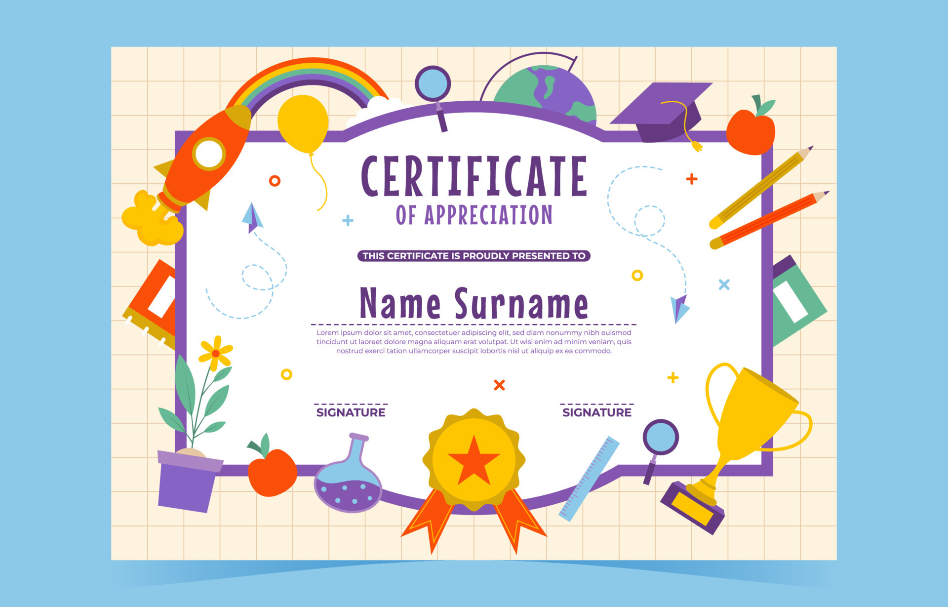 Fun Certificate Templates