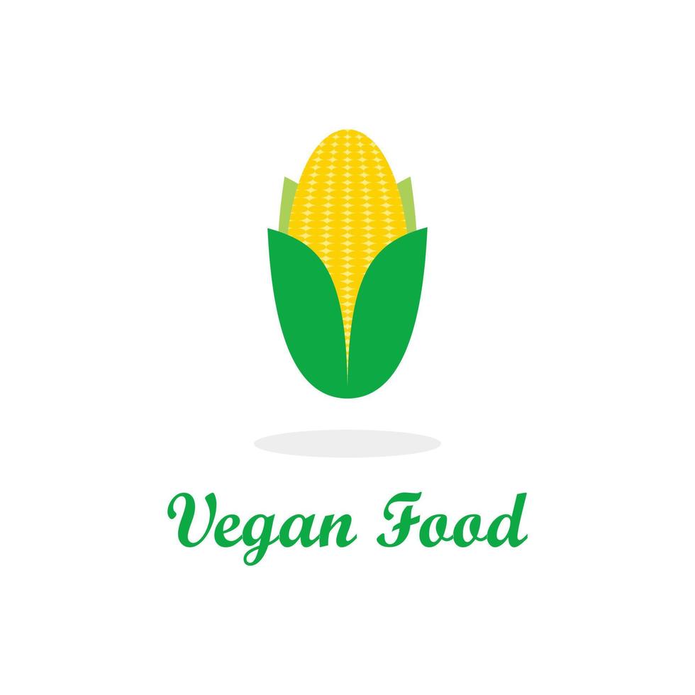 Vegan, eco, bio, organic, fresh, healthy, 100 percent, nateral food vector logo