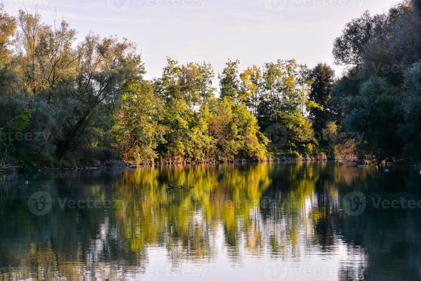 Scenic rural landscape photo