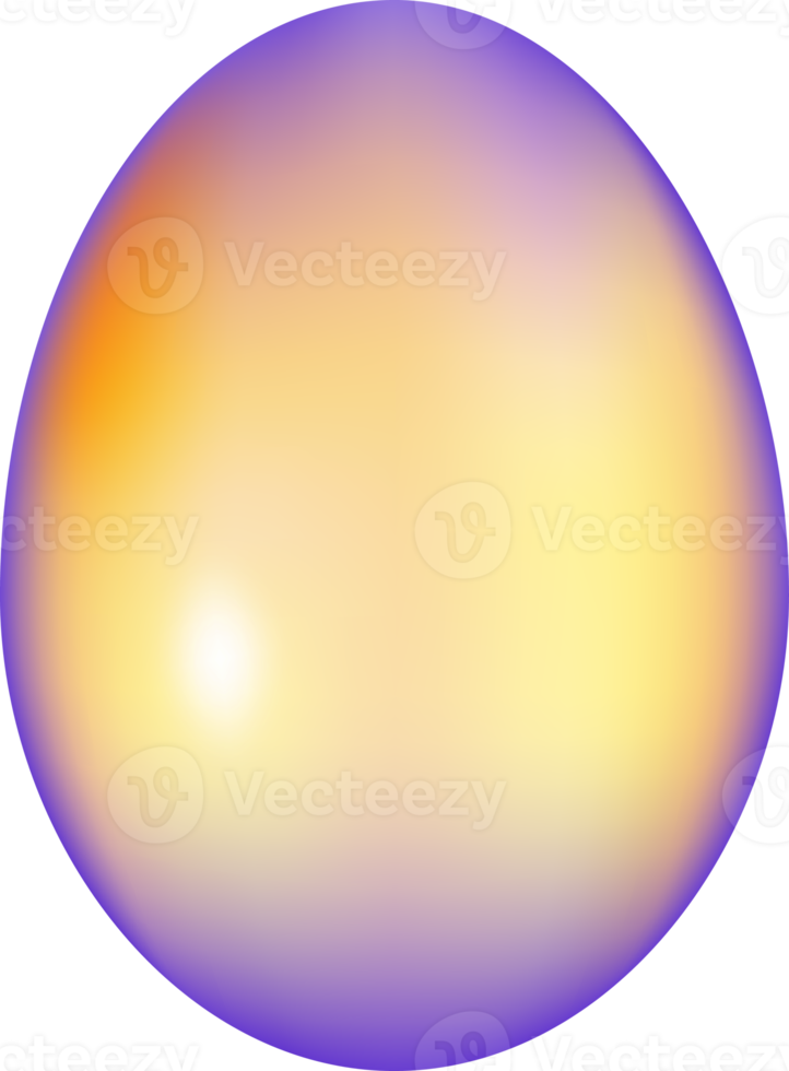 Colorful Easter egg png