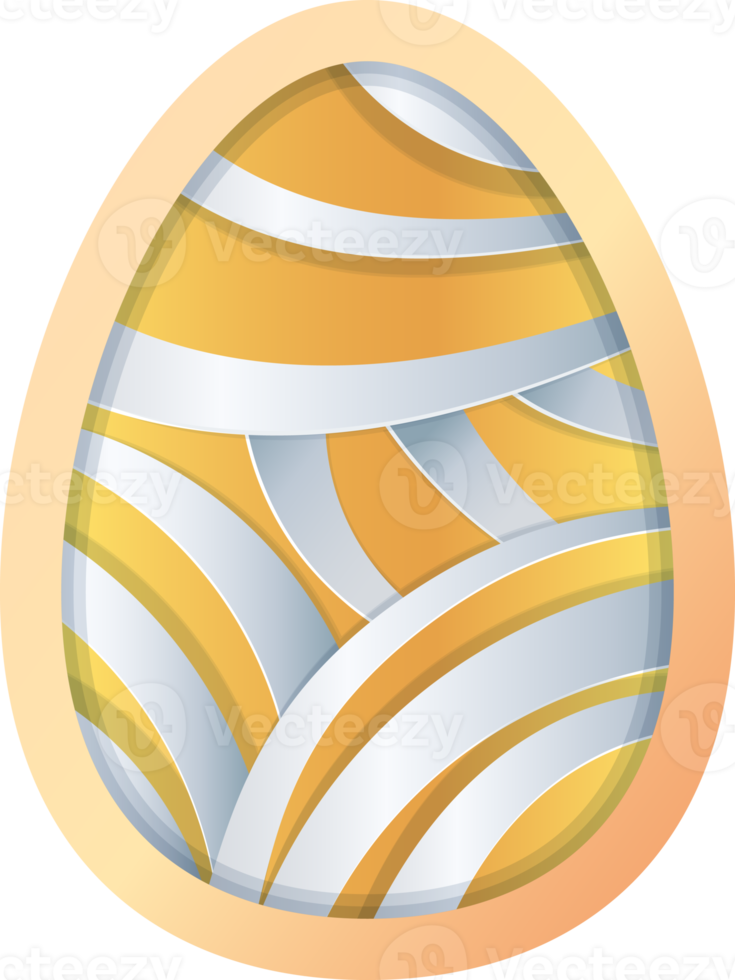 Colorful Easter egg png