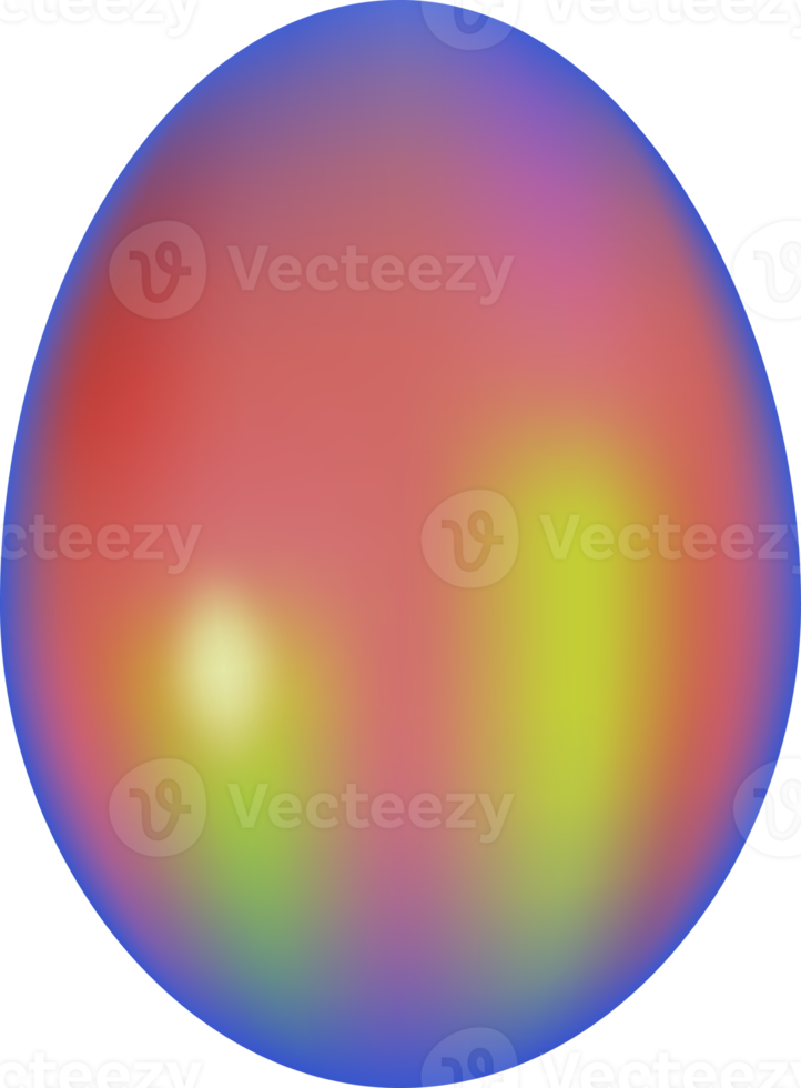 Colorful Easter egg png